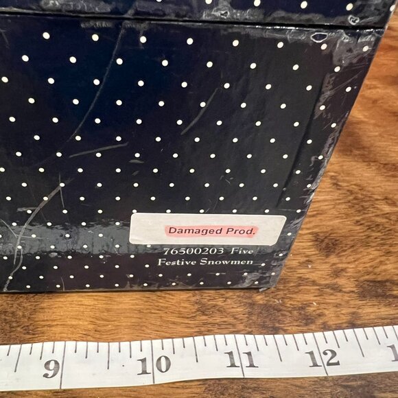 Lang and Wise "Five Festive Snowmen" First Edition 1998 #3 - Picture 3 of 8